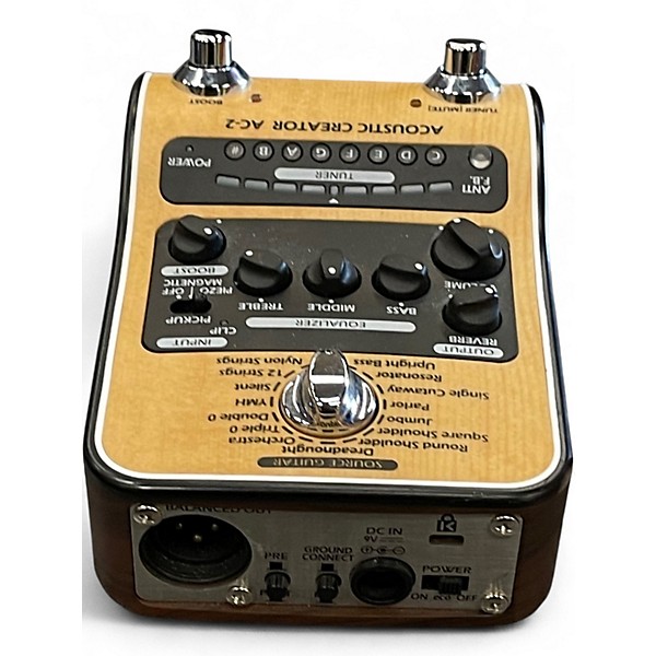 Used Zoom Acoustic Creator AC-2 Effect Processor