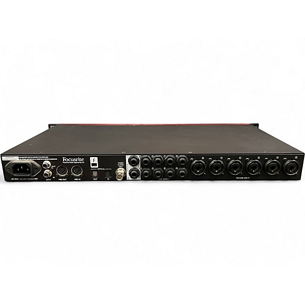 Used Focusrite Clarett 8Pre Thunderbolt Audio Interface