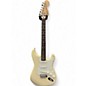 Used Fender Albert Hammond Jr Stratocaster Olympic White Solid Body Electric Guitar thumbnail