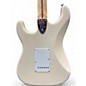 Used Fender Albert Hammond Jr Stratocaster Olympic White Solid Body Electric Guitar