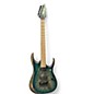 Used Ibanez RGD61AL STAINED SAPPHIRE BLUE BURST Solid Body Electric Guitar thumbnail