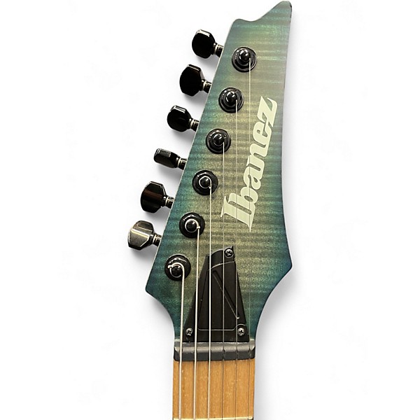 Used Ibanez RGD61AL STAINED SAPPHIRE BLUE BURST Solid Body Electric Guitar