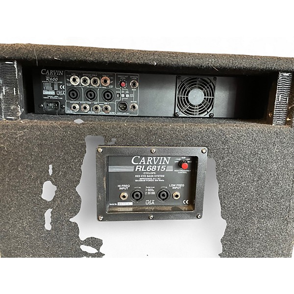 Used Carvin R600 Redline Cyclops Bass Combo Amp