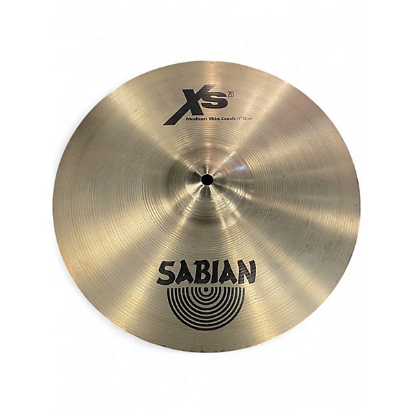 Used SABIAN 14in XS20 Medium Thin Crash Cymbal