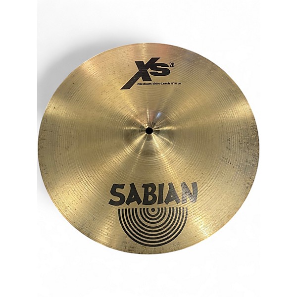 Used SABIAN 16in XS20 Medium Thin Crash Cymbal