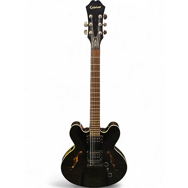 Used Epiphone Dot Studio Black Hollow Body Electric Guitar