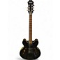 Used Epiphone Dot Studio Black Hollow Body Electric Guitar thumbnail