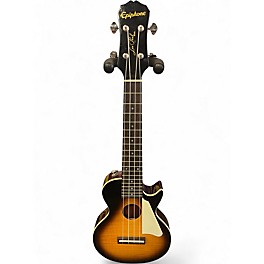 Used Epiphone Les Paul 2 Tone Sunburst Ukulele