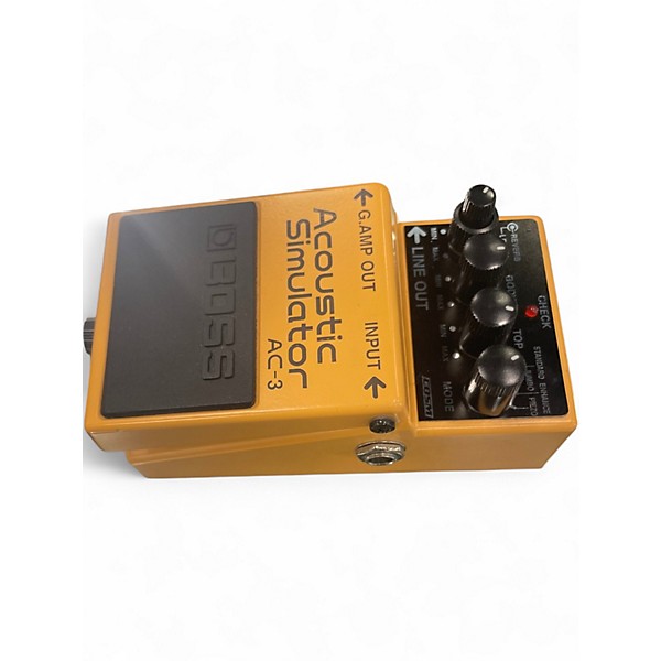 Used BOSS AC3 Acoustic Simulator Effect Pedal