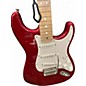 Used Squier Standard Stratocaster Candy Apple Red Solid Body Electric Guitar