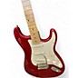 Used Squier Standard Stratocaster Candy Apple Red Solid Body Electric Guitar