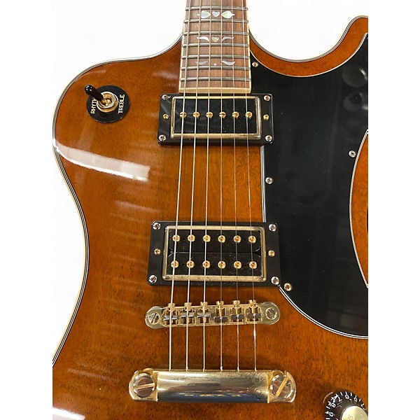 Used 2017 Epiphone Lee Malia Signature RD Artisan Walnut Solid Body Electric Guitar