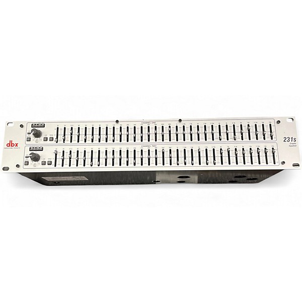 Used dbx 231s Dual Channel 31-Band Graphic Equalizer