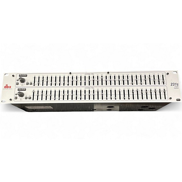 Used dbx 231s Dual Channel 31-Band Graphic Equalizer