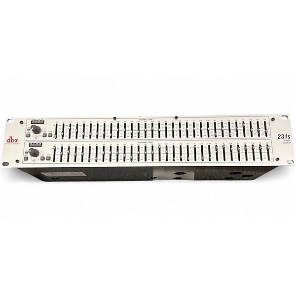 Used dbx 231s Dual Channel 31-Band Graphic Equalizer