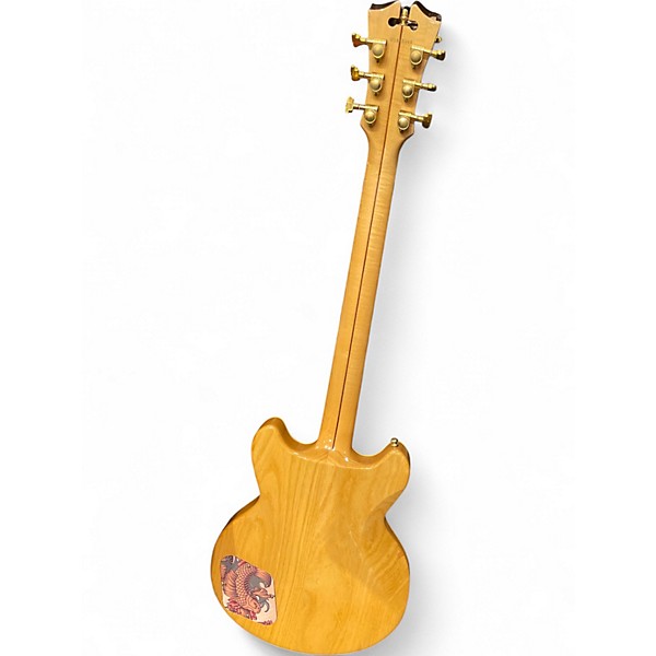 Used D'Angelico DELUXE BRIGHTON Natural Solid Body Electric Guitar