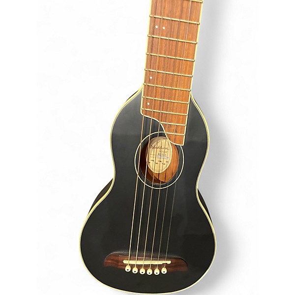 Used Washburn Ro10 Rover Black Acoustic Guitar