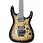 Used ESP LTD H1001 DELUXE BURL BURST Solid Body Electric Guitar