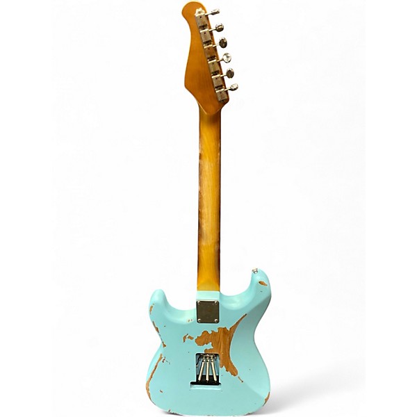 Used Aio S3 Blue Relic Solid Body Electric Guitar