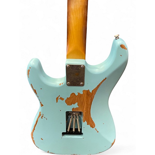Used Aio S3 Blue Relic Solid Body Electric Guitar