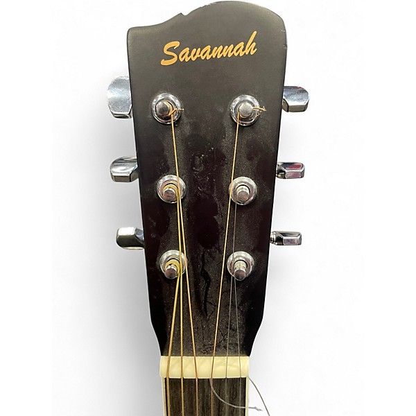 Used Savannah SGO-9E-MS 2 Color Sunburst Acoustic Guitar