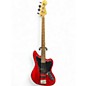 Used Squier Vintage Modified Jaguar Bass Candy Apple Red Electric Bass Guitar thumbnail