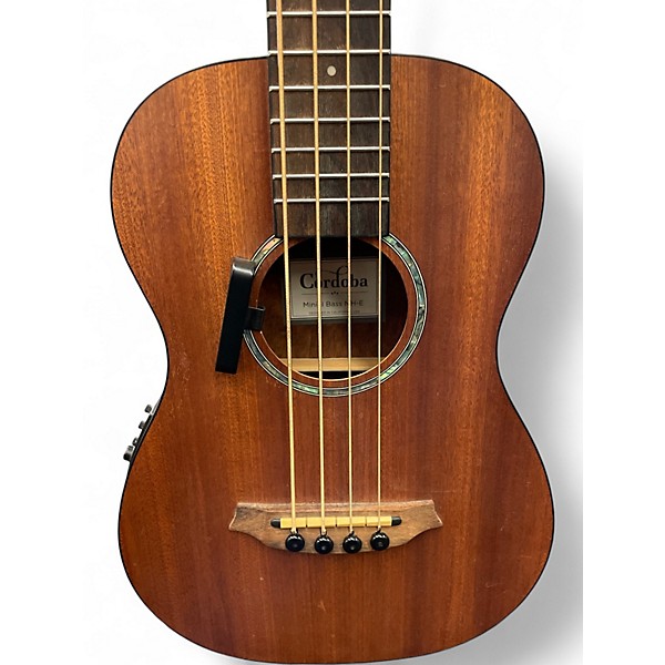 Used Cordoba Mini I bass Natural Acoustic Bass Guitar