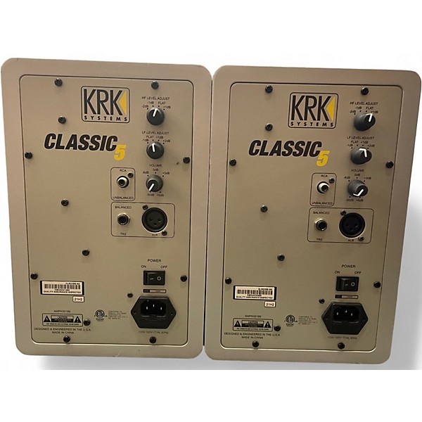 Used KRK RP5 Classic G3 Pair Silver Powered Monitor