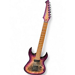 Used Spira S457 TRANSPARENT PURPLE Solid Body Electric Guitar