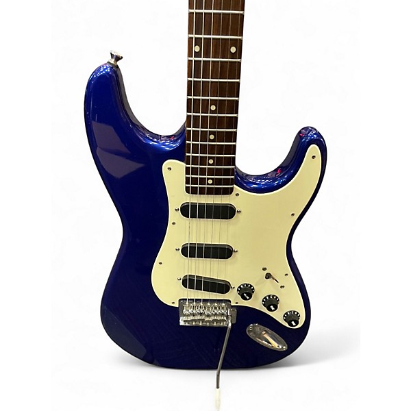 Used Hondo II  S-STYLE Blue Sapphire Solid Body Electric Guitar
