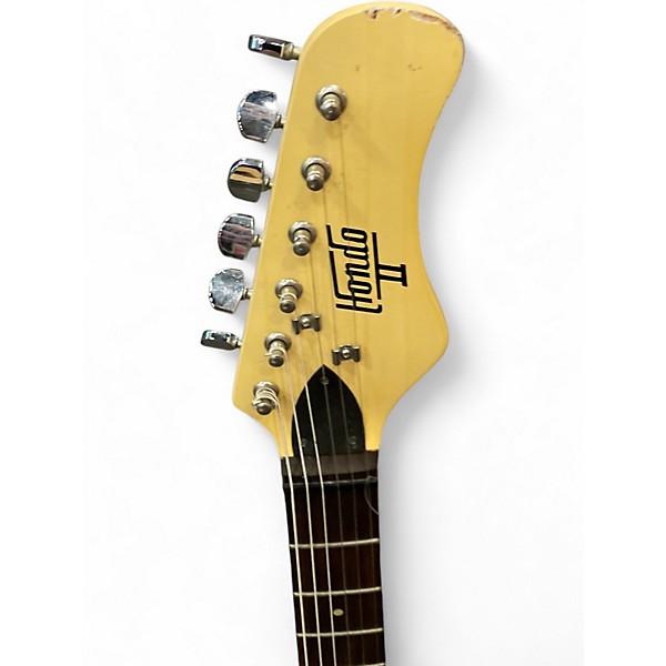 Used Hondo II  S-STYLE Blue Sapphire Solid Body Electric Guitar