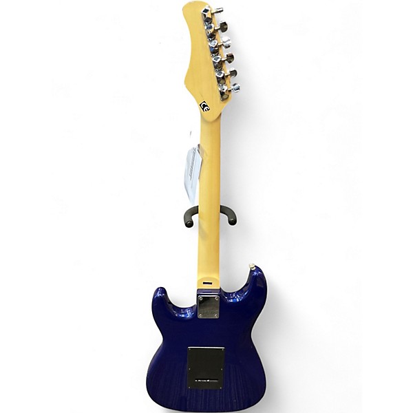 Used Hondo II  S-STYLE Blue Sapphire Solid Body Electric Guitar