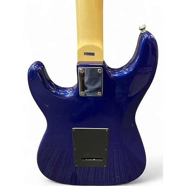 Used Hondo II  S-STYLE Blue Sapphire Solid Body Electric Guitar