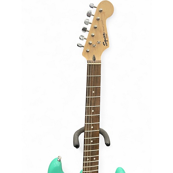 Used Squier Bullet Stratocaster GREEN Solid Body Electric Guitar
