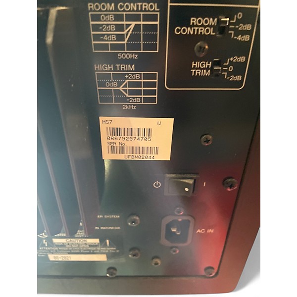 Used Yamaha HS7 Pair Powered Monitor
