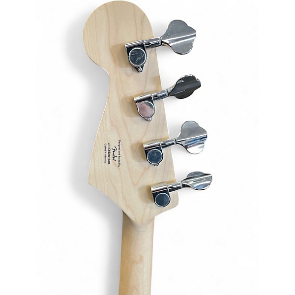 Used Squier BRONCO BASS CORAL Electric Bass Guitar