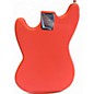 Used Squier BRONCO BASS CORAL Electric Bass Guitar