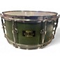 Used Mapex 14in Mars Pro Series Snare Green Drum thumbnail