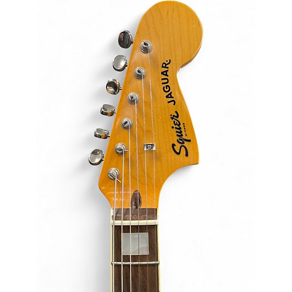 Used Squier CLASSIC VIBES 70S JAGUAR Daphne Blue Solid Body Electric Guitar