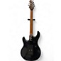 Used Ernie Ball Music Man L4 HSS BLACK SPARKLE Solid Body Electric Guitar