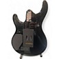 Used Ernie Ball Music Man L4 HSS BLACK SPARKLE Solid Body Electric Guitar