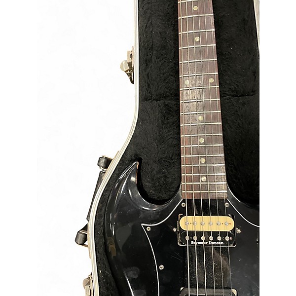 Used Gibson SG Black Solid Body Electric Guitar