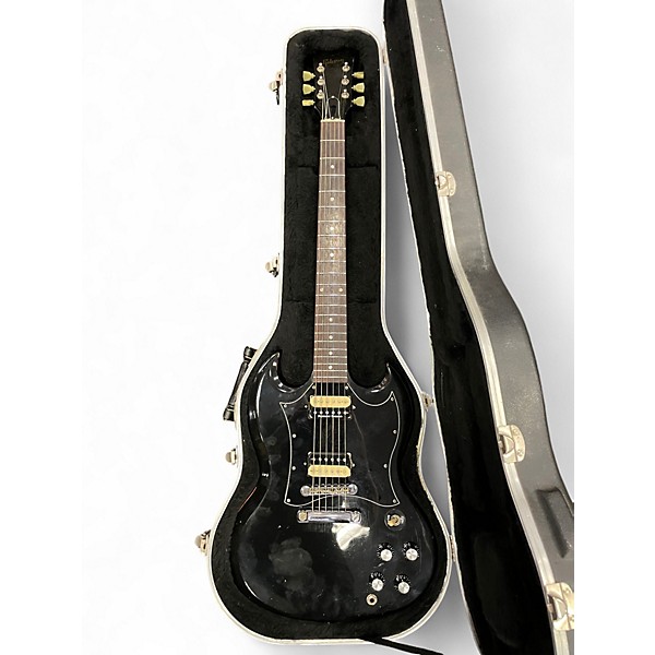 Used Gibson SG Black Solid Body Electric Guitar