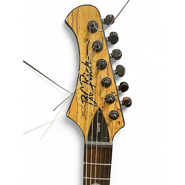 Used B.C. Rich WARBEAST EXTREME EXOTIC Natural Solid Body Electric Guitar