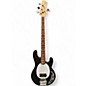 Used Sterling by Music Man Ray4 Satin Black Electric Bass Guitar thumbnail