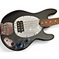 Used Sterling by Music Man Ray4 Satin Black Electric Bass Guitar