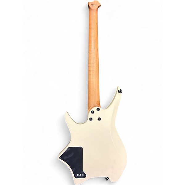 Used Hils HN3 White Solid Body Electric Guitar