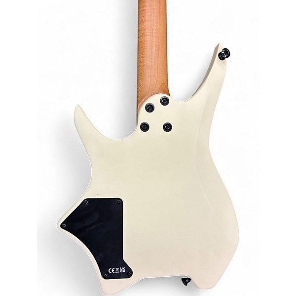 Used Hils HN3 White Solid Body Electric Guitar