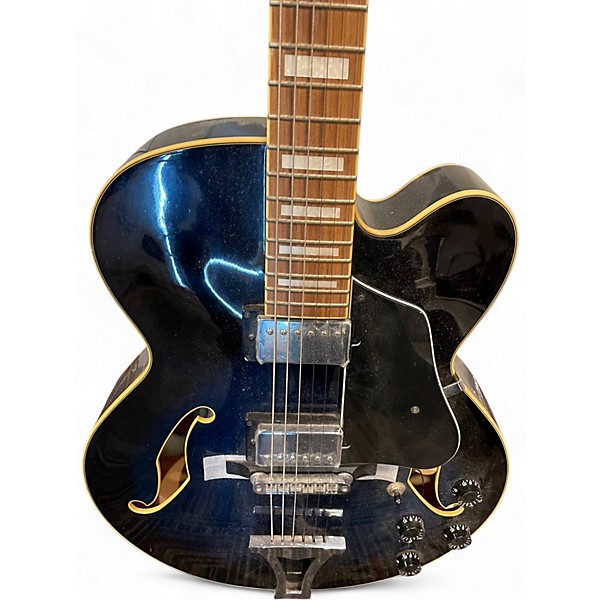 Used Ibanez AF75 BLUE Hollow Body Electric Guitar