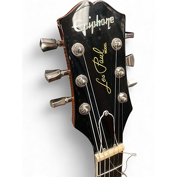 Used Epiphone Les Paul Modern Figured Cafe Latte Burst Solid Body Electric Guitar